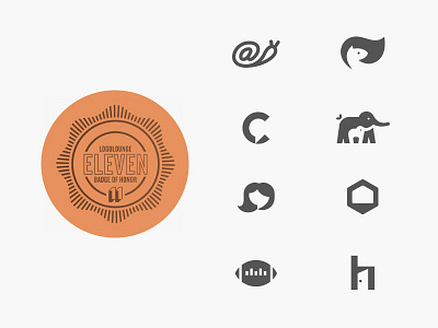 Logolounge 11 Winners award chat design elephant football geometric hair hive home house logo logodesign logolounge moment moments snail squirrell