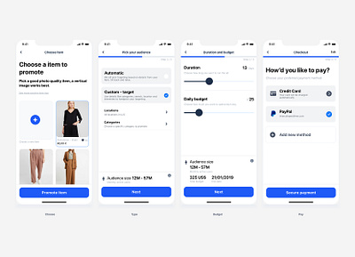 Promote your Item app design ecommerce ios app ui ui design uiux