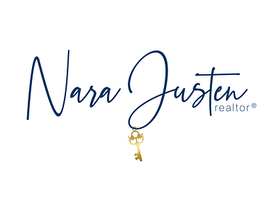 Nara Justen business logo logodesign realtor logo realtors typography