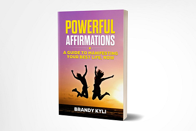 Powerful Affirmations 3dbookcover book bookcover design ebook fiverr graphic