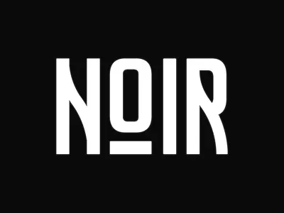 Noir - personal creative business logo branding creative creative agency custom type design logo logo design noir typography vector