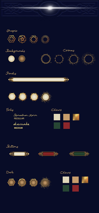 NEW UI3 game interface game ui art ui art