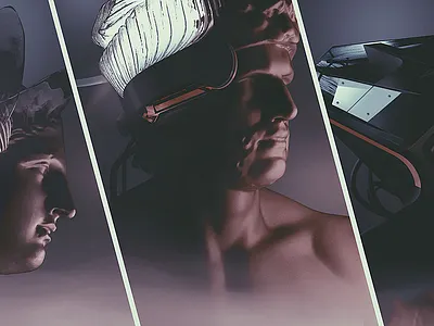 Some Gods for KICKICO 3d god gods illustration kick kickico photobash