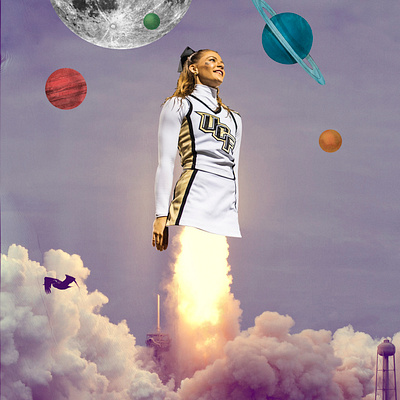 Reach For The Stars cheer collage lift off ucf