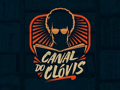 Canal do Clóvis branding channel logo visual identity youtube youtube channel