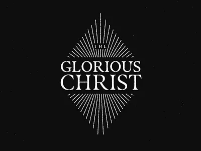 The Glorious Christ Album album art christ christian glorious gospel grace grunge line lineart music rays sovereign the