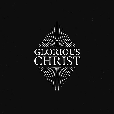 The Glorious Christ Album album art christ christian glorious gospel grace grunge line lineart music rays sovereign the