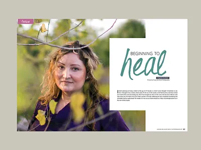 Shattered Magazine | Spread Design magazine design publication design
