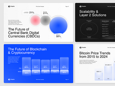 Pitch Deck Presentation: Blockchain & Cryptocurrency blockchain branding branding agency cryptocurrency deck design graphic design illustration layout logo logo design modern motion graphics pitch deck power point presentation presentation deck product slide vector