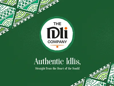 The Idli Company Branding authentic branding design dosa flavors food graphic design idli illustration kolam logo product design rangoli sounth india typography vector