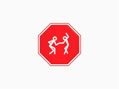 Inktober Day 9 Swing dance design fun icon inktober inktober2019 logo move stop swing vector