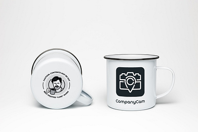 Not your average cup o' joe! branding campfire mug coffee coffee cup merch design merchandise mug design pun