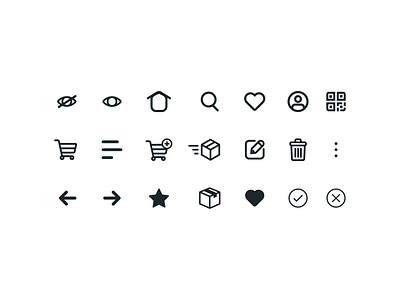 Family Icons #2 app font icon icons ios pictogram ui ux