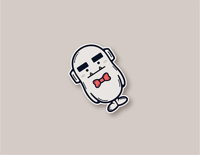 Stupid fat man ai china design game icon illustration illustrator sketch ui