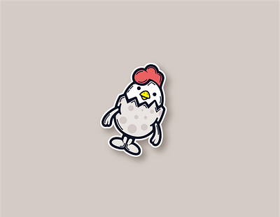 Silly cock ai china design game icon illustration illustrator sketch ui