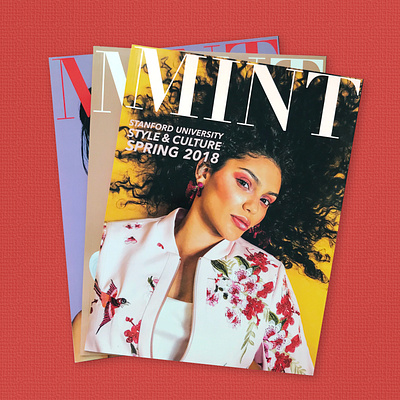 MINT Fashion Magazine creative direction magazine magazine design print design
