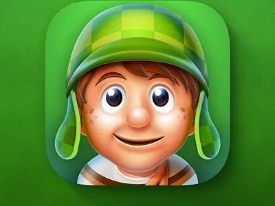 Game Character Icon app character game gamedsgn green icon ios mariobros mascot photoshop weirdsgn
