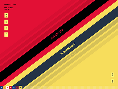 Manchester United vs Arsenal adidas branding data data visualisation data visualization design football infographic jrdickie minimal premier league print progress bar sketch sketchapp soccer sport statistics typography ui
