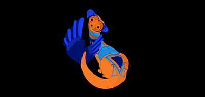 Grandma Grace Alebrije alebrije alebrijes animal animals art chihuahua design dog flat folk folkart illustration mexican spirit vector