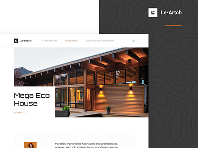 Le Artch architecture art design interrior lesscreate templete ui ux website