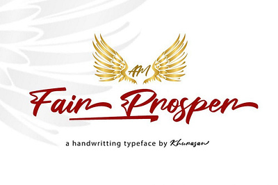 Fair Prosper Handmade brush script Font Free font font design fonts freebie typography