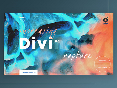 Art Studio Design Concept design ui ux webdesign