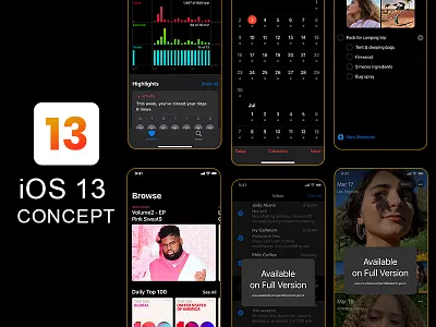 iOS 13 Dark Mode app design dark mode ios ios 13 ios app ios app design ios app development ios application ios13 iphone mobile app mobile app design mobile ui night mode ui ux ui ux design