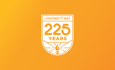 225th Anniversary Final pt. II anniversary brand brand design brand identity campaign flame knoxville light tennessee tn university of tennessee