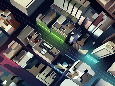 mirages n 3 002 city cyberpunk illustration neon neotokyo tokyo trystram vector