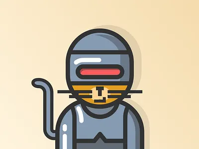 Dribbble Warmup - RoboKot dribbble dribbbleweeklywarmup sketch warm up warmup