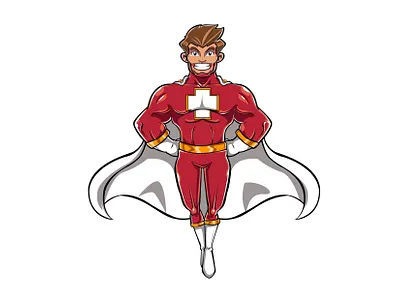 Mascot youtube channel character fantasy illustration mascot character mascotlogo superhero