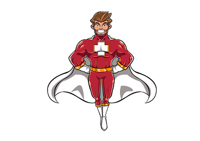 Mascot youtube channel character fantasy illustration mascot character mascotlogo superhero