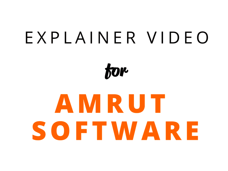 Amrut Software 2d animation explainervideo motion motion graphics software