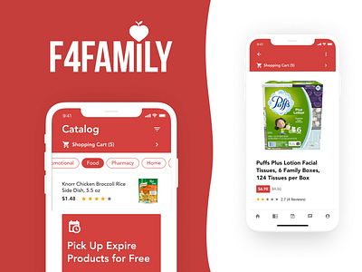 F4Family Unique Page app brand branding branding design design logo logo design ui ux web