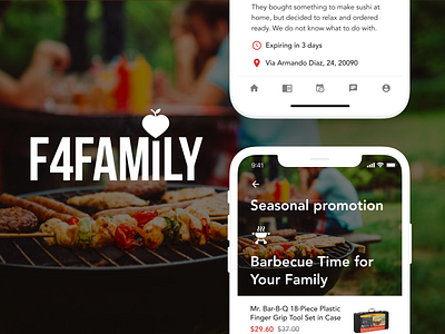 F4Family Project app brand branding branding design design logo logo design ui ux web