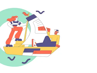 Beetroot Academy brand illustrations academy beetroot brand education illustration it website