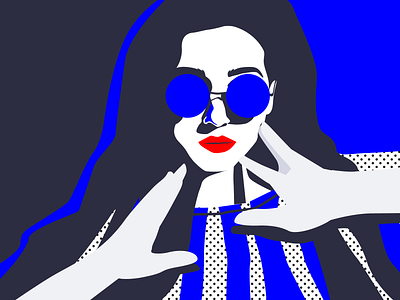 Beauty Standard adobe design digital art illustration illustrator illustrator cc portrait ui vector wacom
