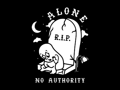 No Authority art artwork commission design drawing graphic design illustration illustrator merch design vector