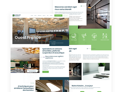 Langlois Sobreti branding design modern design ui ux