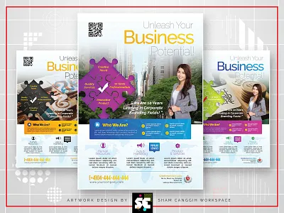 Corporate Flyer clean company consultant corporation creative editable flexible flyer global jigsaw puzzle magazine magazine ads map marketing modern multipurpose premium print ready professional sty