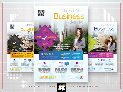 Corporate Flyer clean company consultant corporation creative editable flexible flyer global jigsaw puzzle magazine magazine ads map marketing modern multipurpose premium print ready professional sty