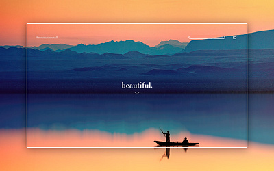 Day 261: Beautiful. clean design graphic design graphicdesign illustration interface minimal uidesign web design