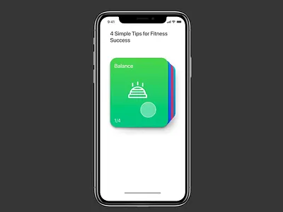 Fitness tips Prototype (Concept) app design doizyn figma figmadesign fitness health mobile prototype ui ux