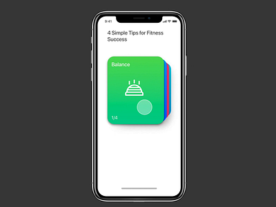 Fitness tips Prototype (Concept) app design doizyn figma figmadesign fitness health mobile prototype ui ux