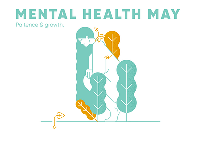 Mental Health 04 design illustration minimal vector