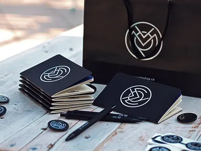 MVP Workshop swag agency blockchain branding development graphic design mvp notebook print swag