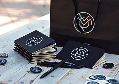 MVP Workshop swag agency blockchain branding development graphic design mvp notebook print swag