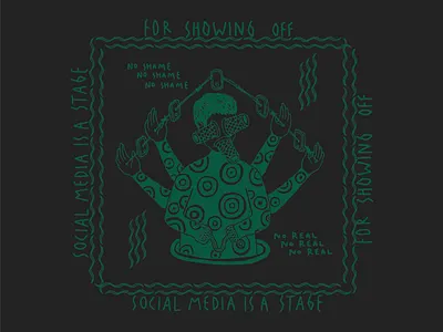 Social Media art artwork design illustration illustration art t shirt design