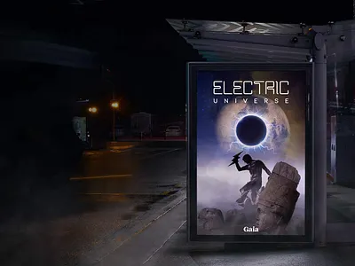 Electric Universe series art visual cinematic poster custom series visual series poster
