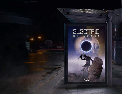 Electric Universe series art visual cinematic poster custom series visual series poster